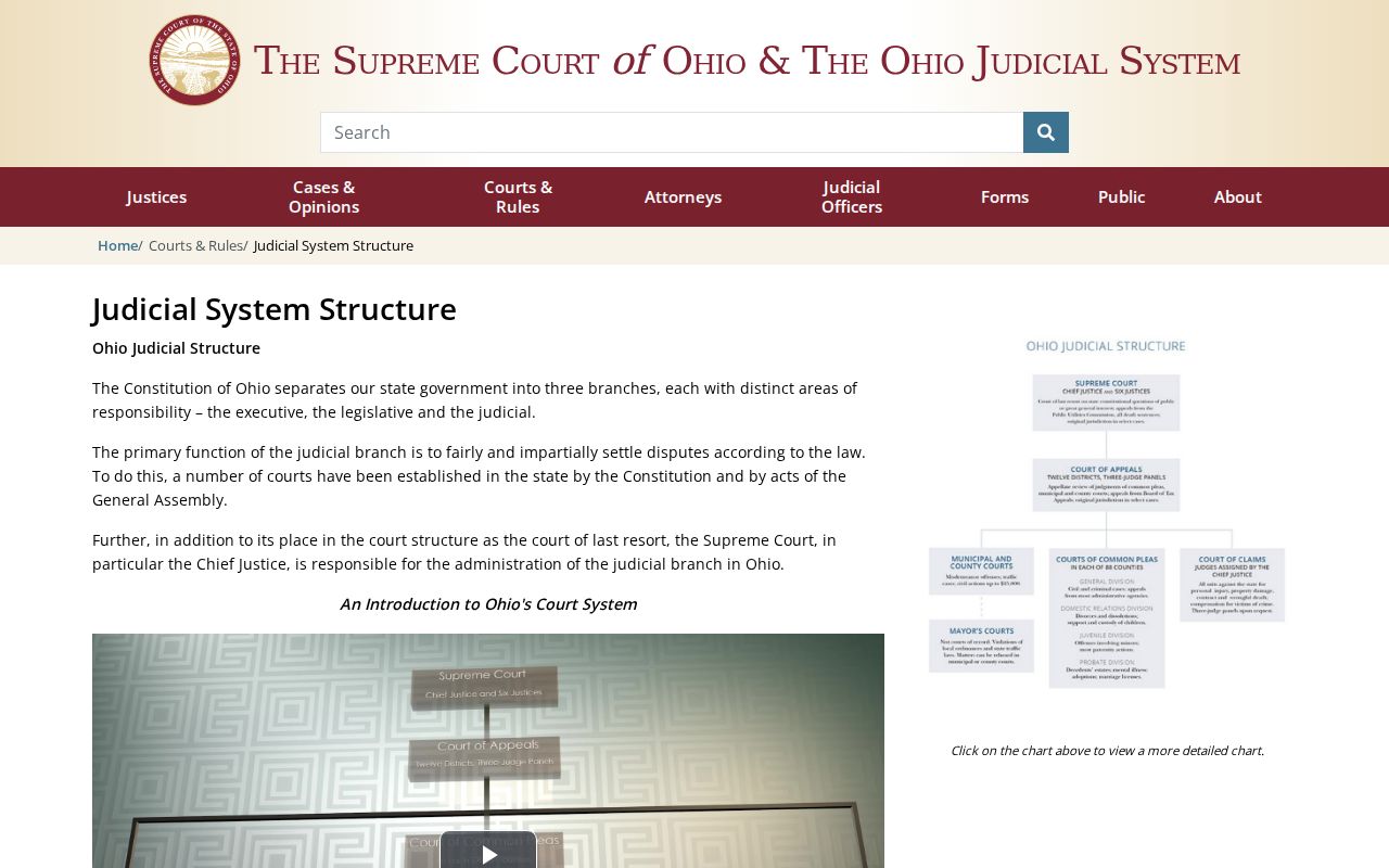 Lucas County court docket Ohio judicial system structure