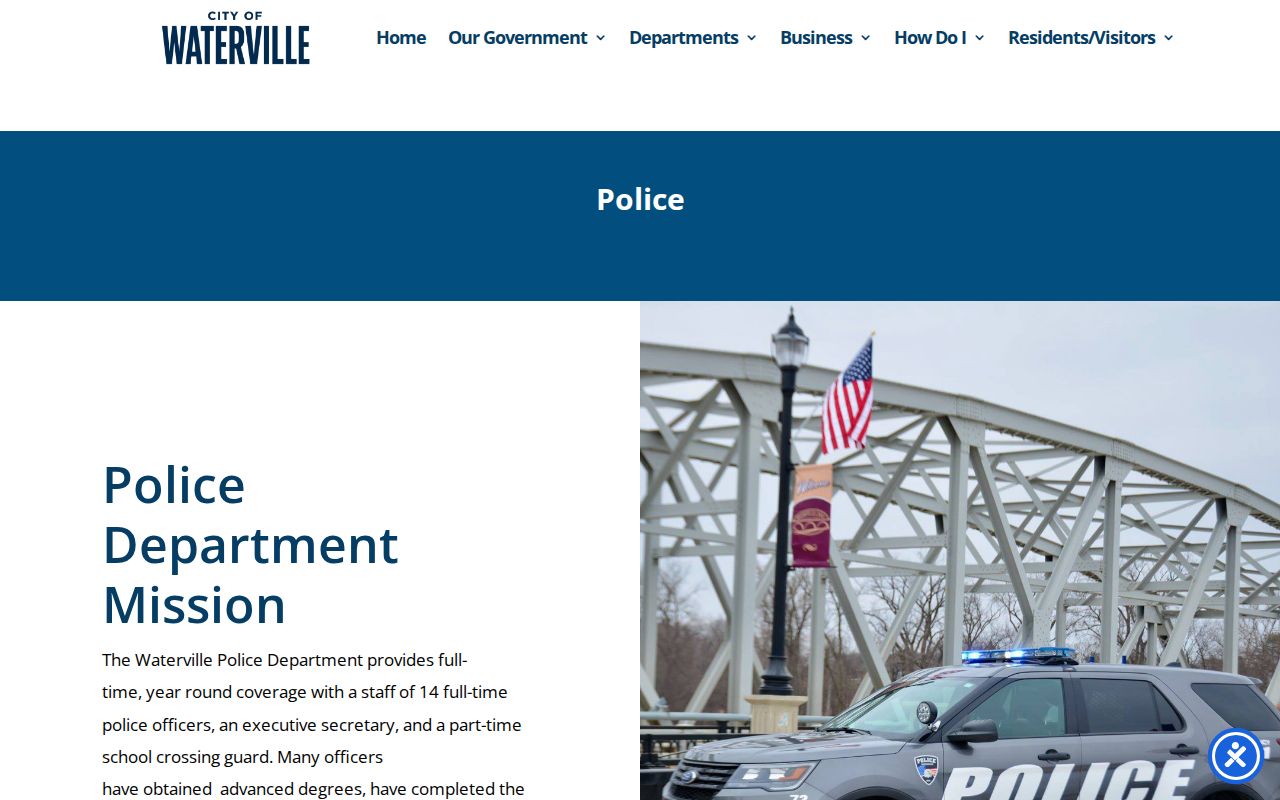 Waterville court records police department context